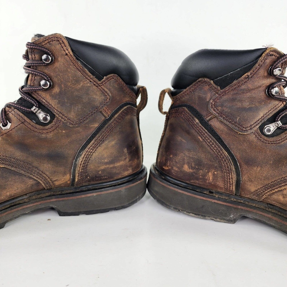 Timberland PRO Men's 6" Pit Boss Steel Toe US 9.5 Brown Industrial Work Boot - Picture 7 of 12